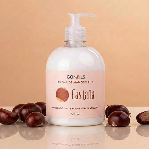 CREMA DE MANOS Y PIES - CASTAÑA