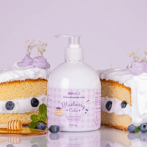 CREMA DE MANOS Y PIES - BLUEBERRY CAKE