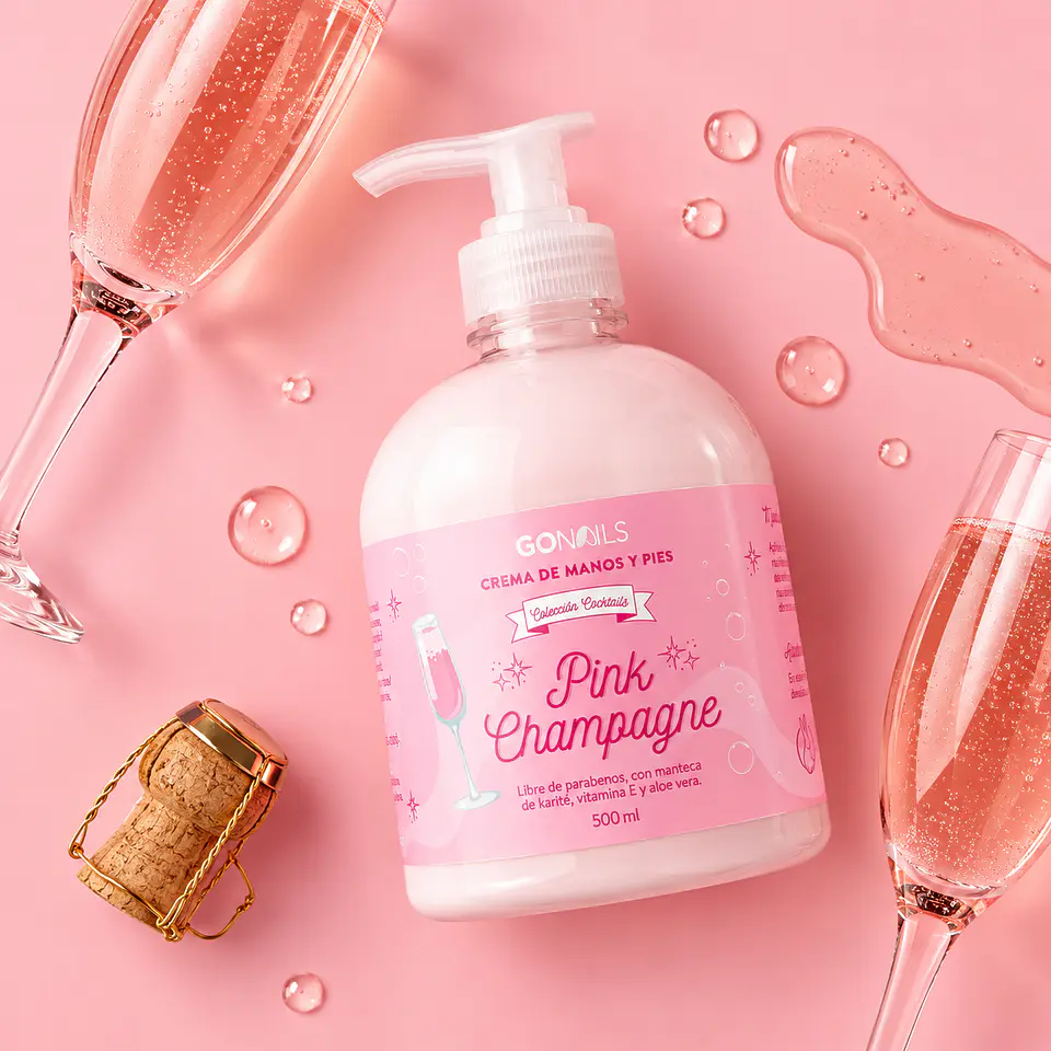 CREMA DE MANOS Y PIES - PINK CHAMPAGNE 2