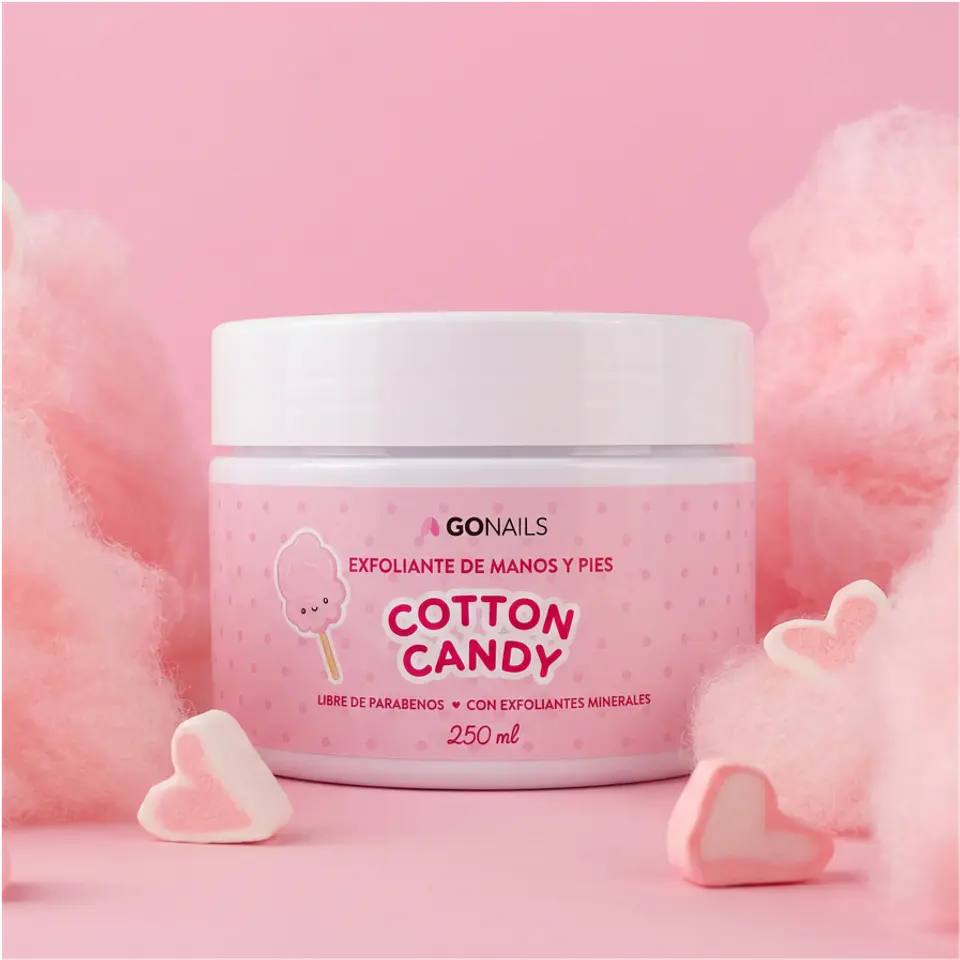 EXFOLIANTE DE MANOS Y PIES - COTTON CANDY 1