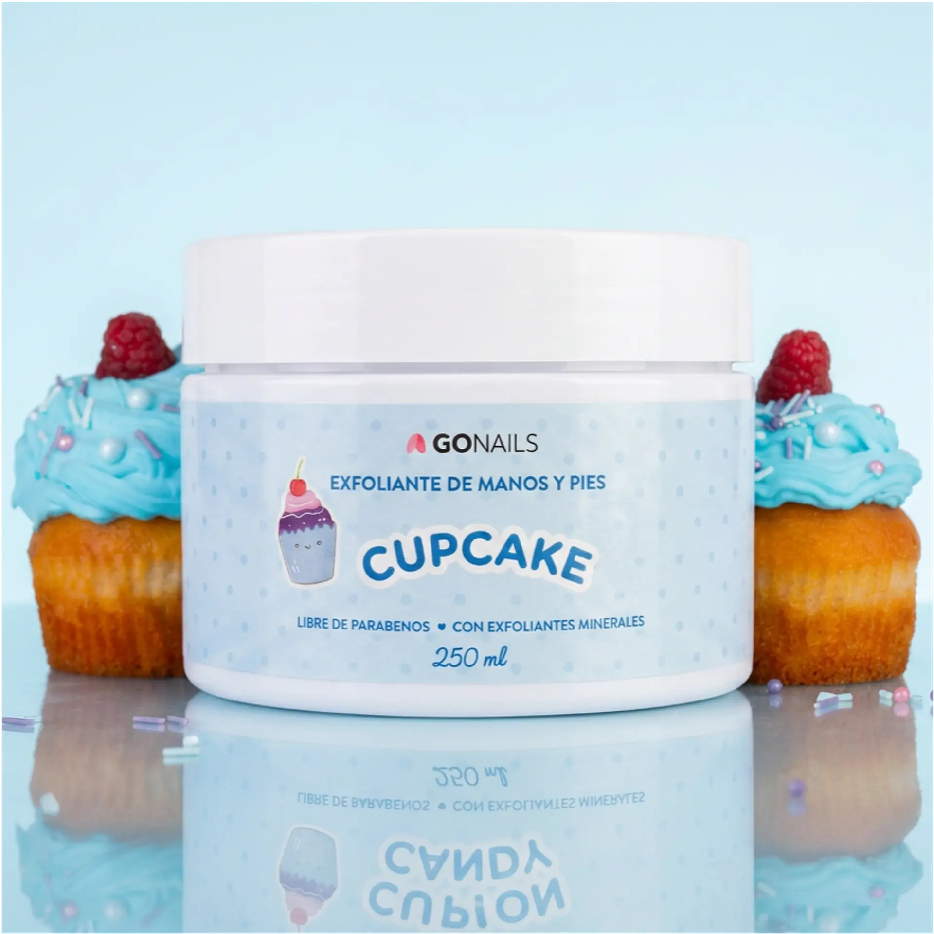 EXFOLIANTE DE MANOS Y PIES - CUPCAKE 1