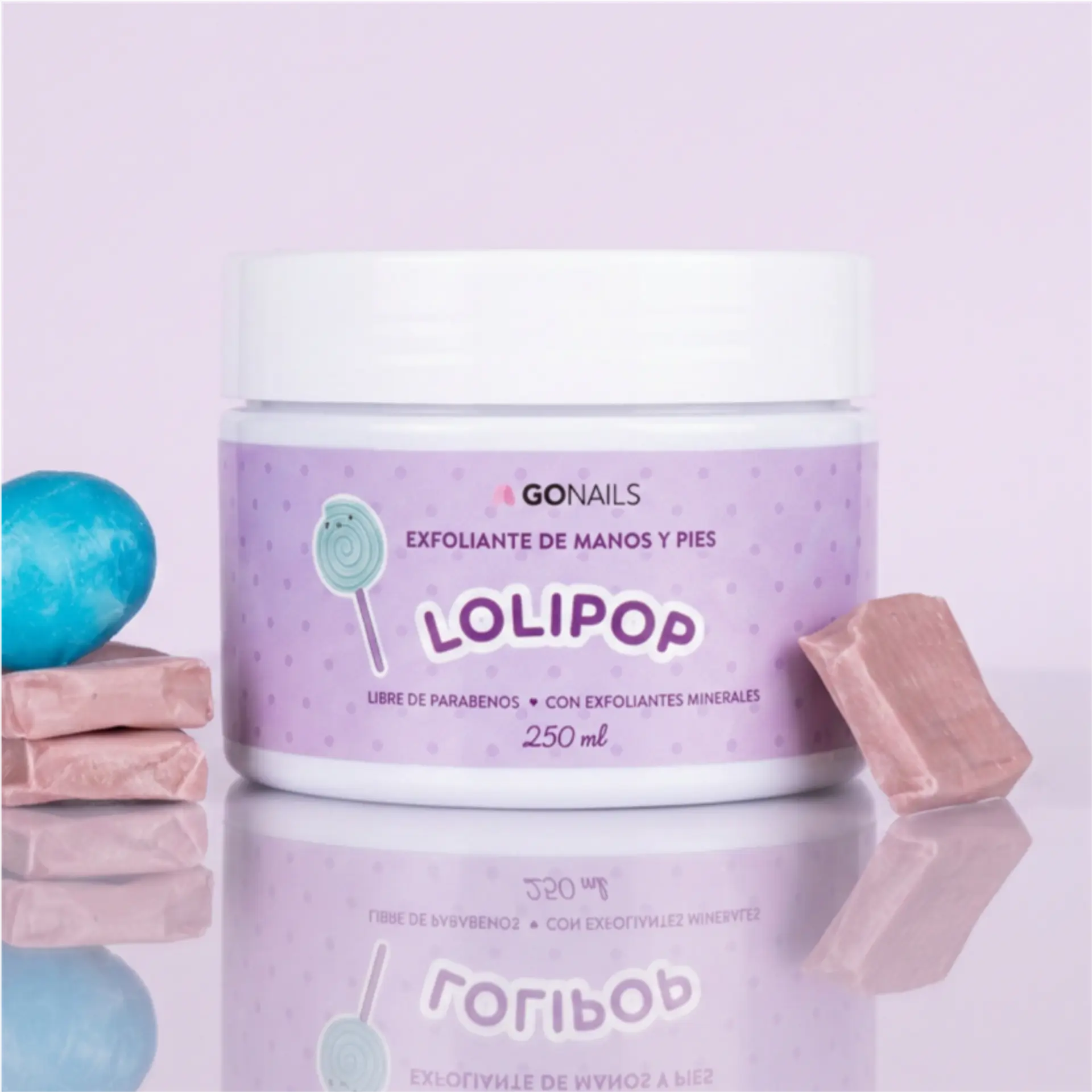 EXFOLIANTE DE MANOS Y PIES - LOLIPOP 1