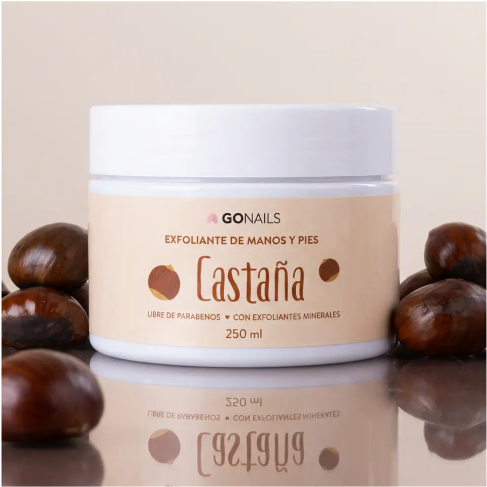 EXFOLIANTE DE MANOS Y PIES - CASTAÑA 1