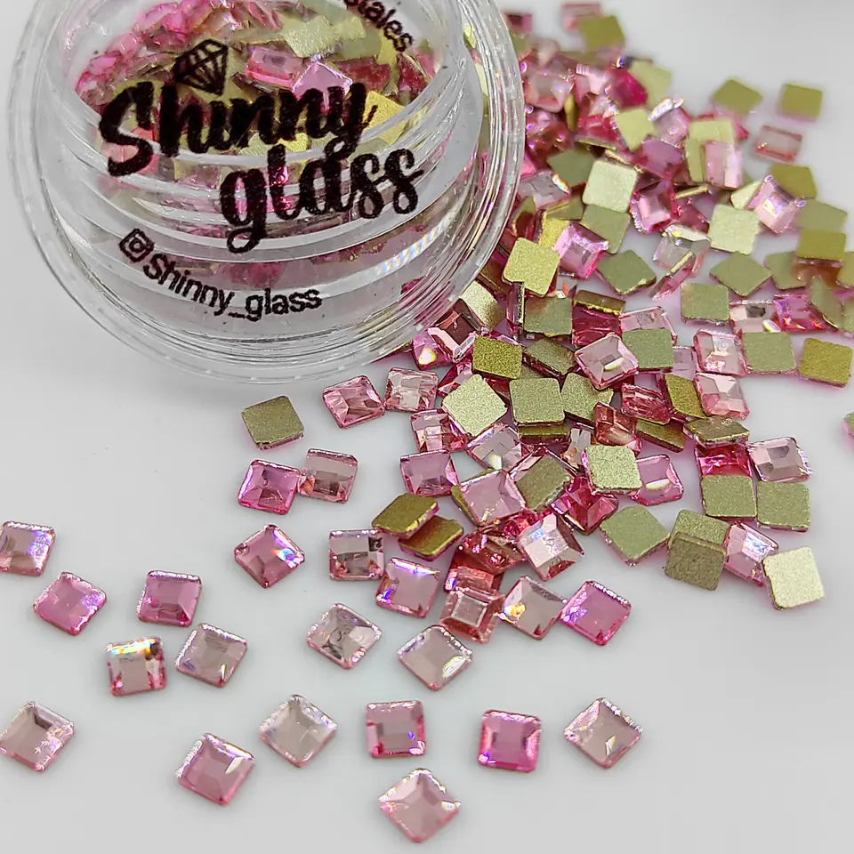 CUADRADO ROSA CLARO 3MM 1