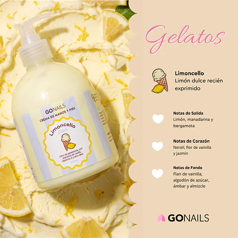 CREMA DE MANOS Y PIES - LIMONCELLO