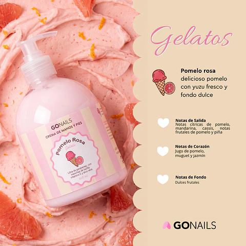 CREMA DE MANOS Y PIES - POMELO ROSA