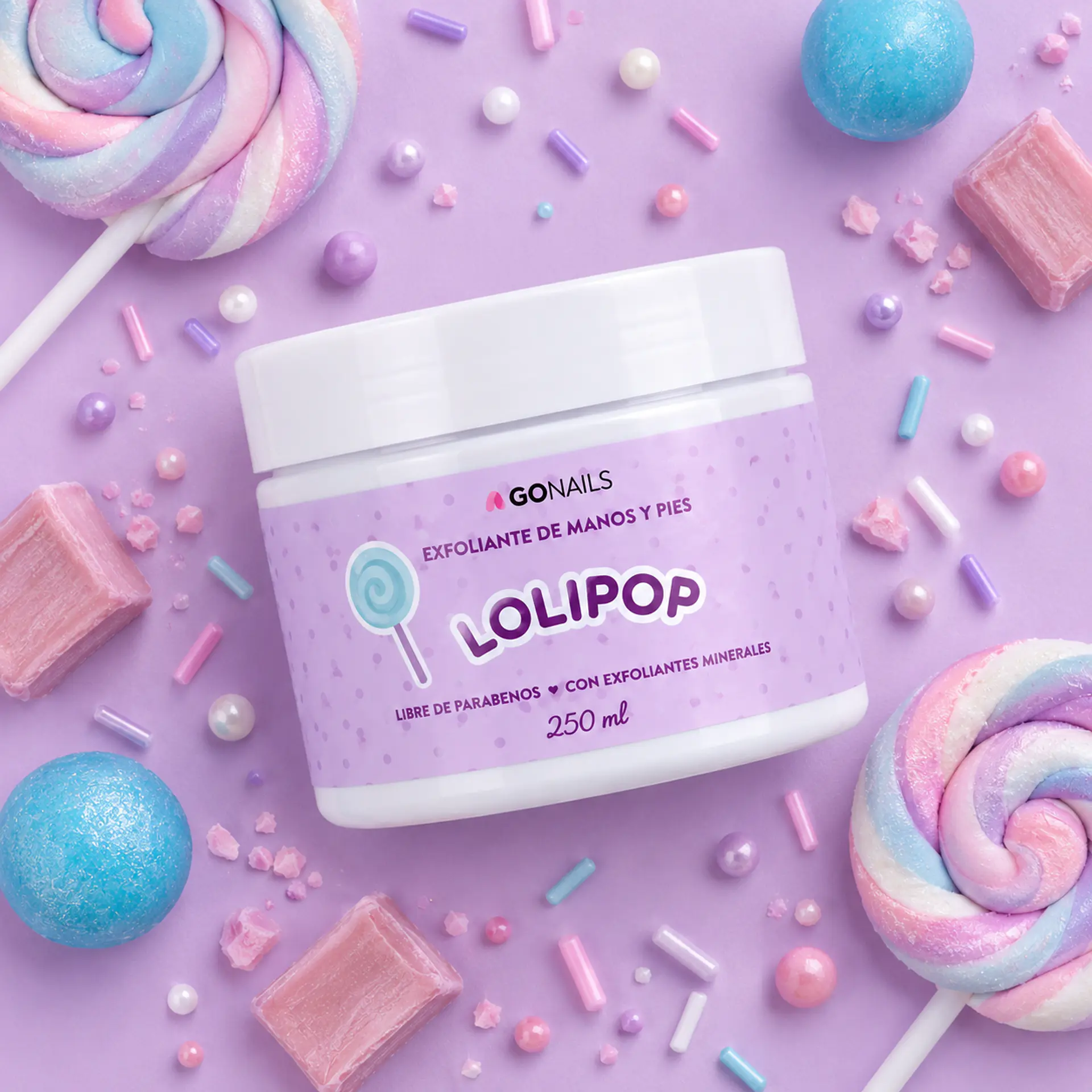 EXFOLIANTE DE MANOS Y PIES - LOLIPOP 2