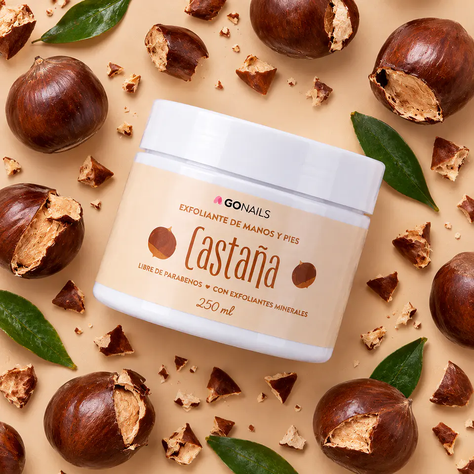 EXFOLIANTE DE MANOS Y PIES - CASTAÑA 2