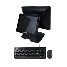 POS ONE T2-7000R TOUCH CON PANTALLA PARA CLIENTE+ TECLADO Y MOUSE 