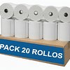 Caja de Rollos Etiqueta Térmica Autoadhesivas 50x40MM 