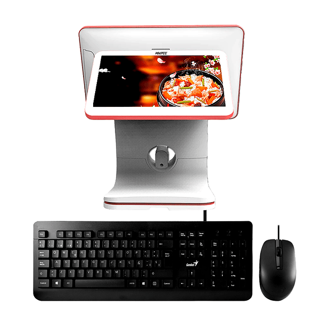 POS ONE T4-7R I3 TOUCH CON PANTALLA PARA CLIENTE + TECLADO Y MOUSE