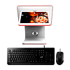 POS ONE T4-7R I3 TOUCH CON PANTALLA PARA CLIENTE + TECLADO Y MOUSE