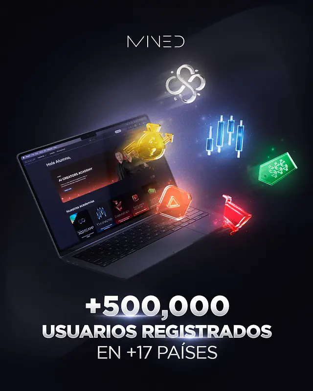 +500,000 usuarios registrados en +17 países.