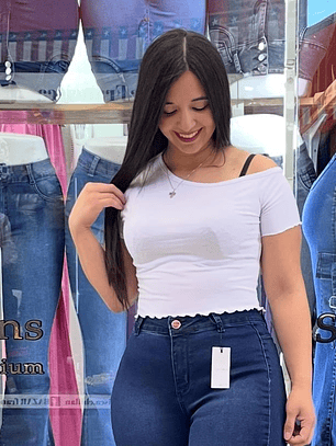 Polera piel de durazno