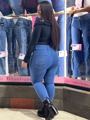 skinny jeans EXTRA LINDAS REDUCTOR TIRO ALTO Y LEVANTA GLUTEOS