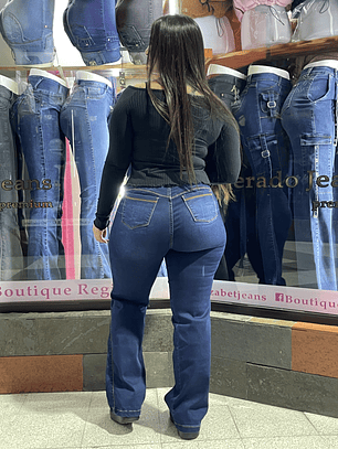 FLARE JEANS TIRO ALTO REDUCTOR