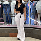 FLARE JEANS SIRENA BLANCO  - Miniatura 1
