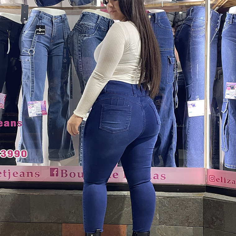 EXTRA LINDA LEVANTA COLA AZUL  2