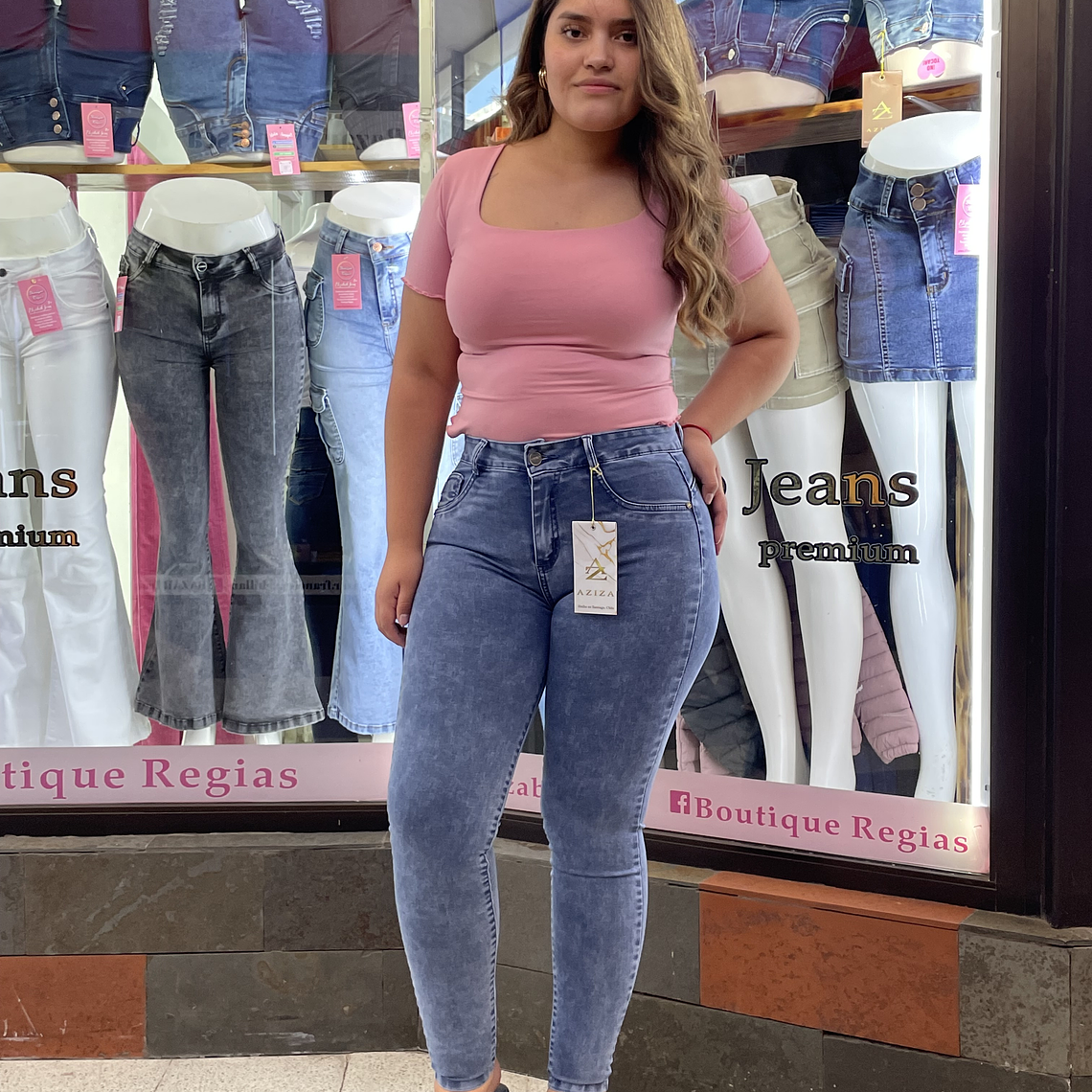 SKINNY JEANS CELSTE NEVADO  1