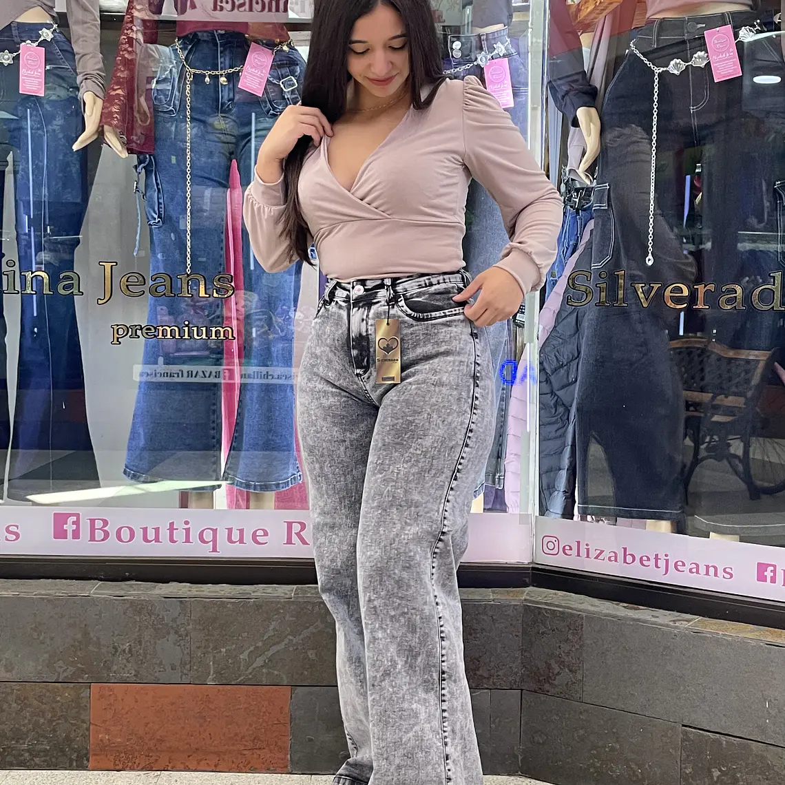 wide leg gris nevado  ¶palazzo  1