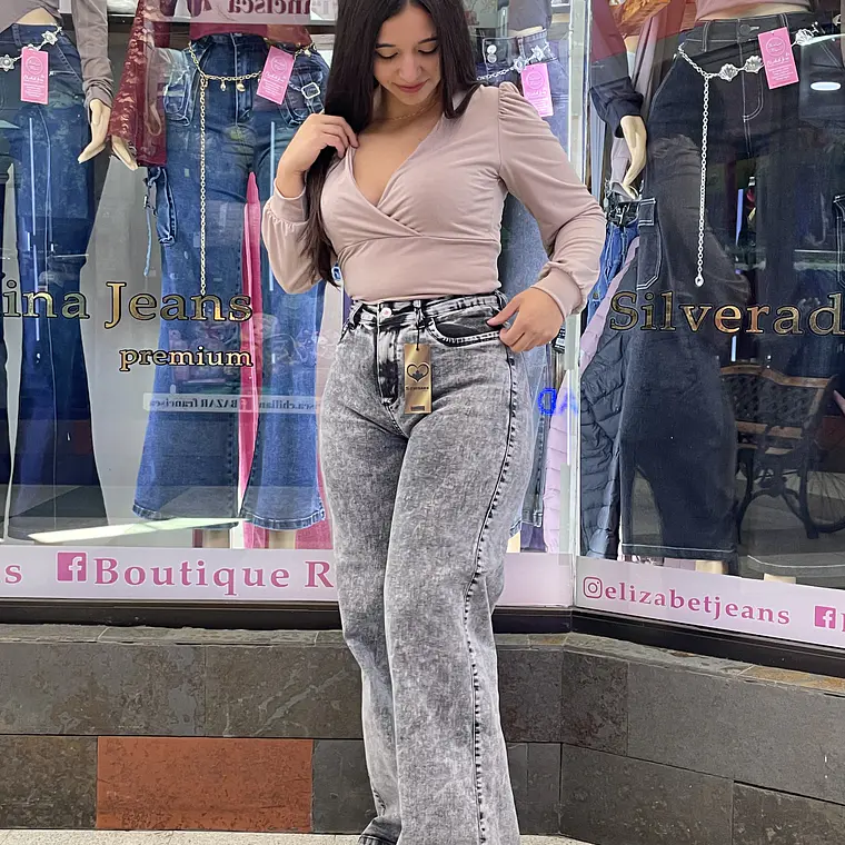 wide leg gris nevado  ¶palazzo  1