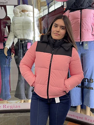 CASACA PUFA ROSADA •SALMON 