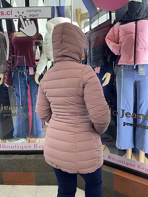 CASACA TERMICA IMPERMEABLE PALO ROSA 