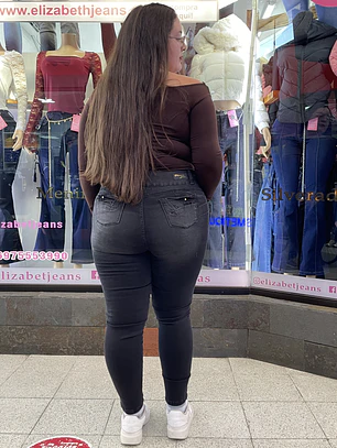 SKINNY JEANS GRIS MARENGO REDUCTOR 3 BOTONES TIRO ALTO EXTRA LINDAS 