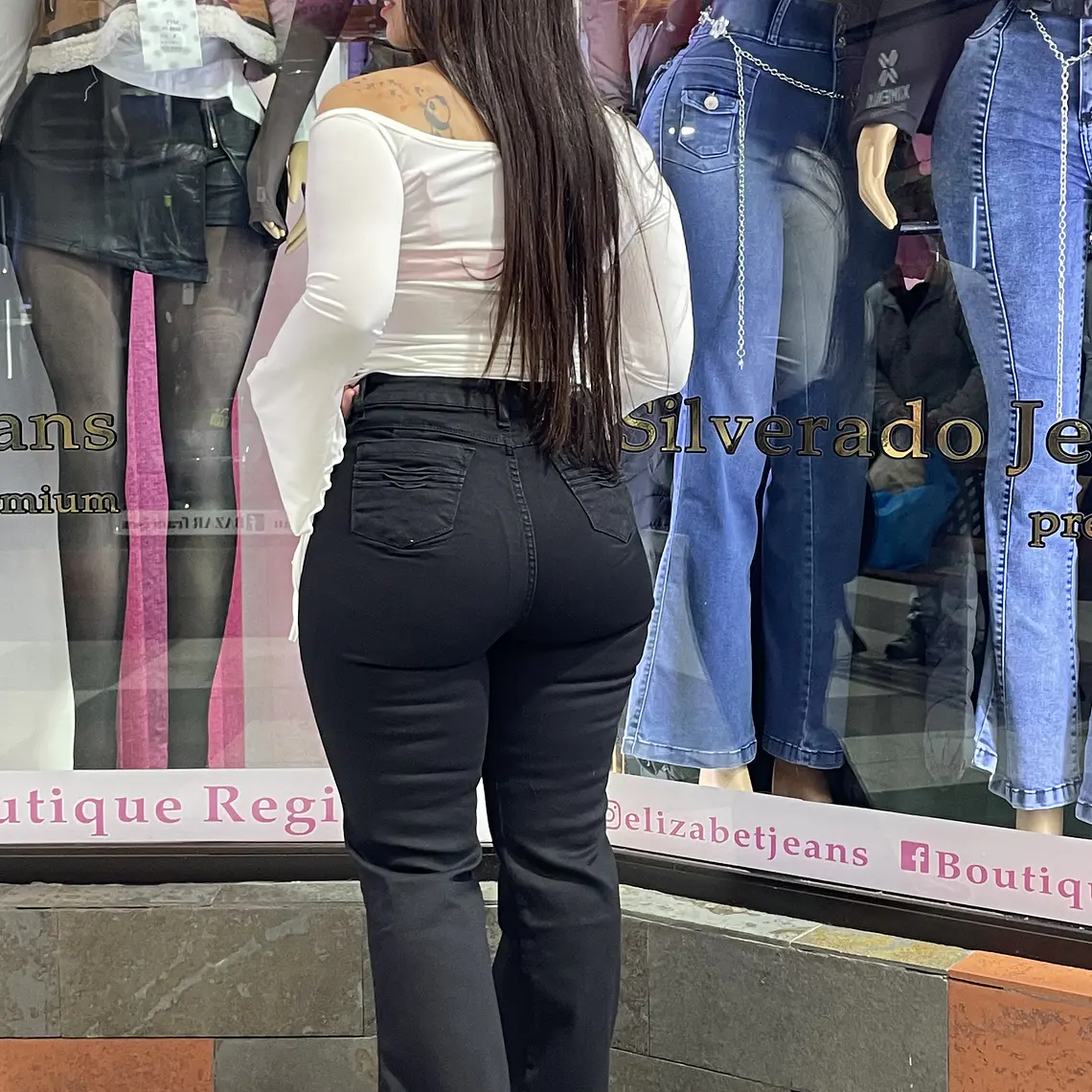 FLARE JEANS SIRENA NEGRO  2