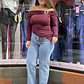 WIDE LEG RECTO CELESTE CLASICO  - Miniatura 1