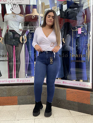 SKINNY JEANS AZUL 