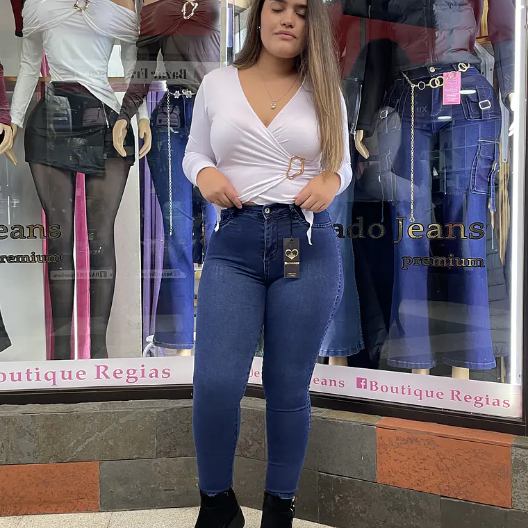 SKINNY JEANS AZUL  1