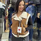 chaquetita aviadora chiporrito SIN MANGAS  - Miniatura 1