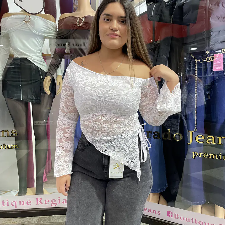 POLERITA ENCAJE  1