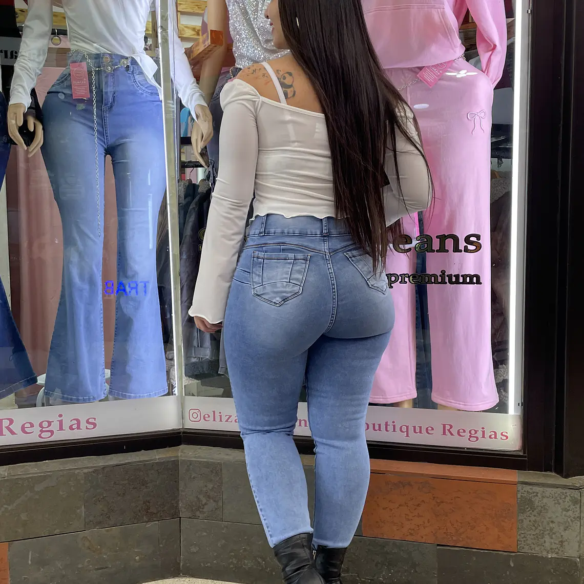 skinny celeste pretina ancha reductor  2