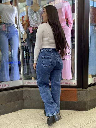 wide leg azul reductor tapetas azul 