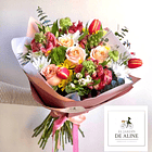 Ramos tamaño mediano de 25 varas de flores mixtas 3