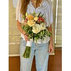 Ramos de Novia Estilo Bouquet de Flores Naturales mixtas de temporada 5