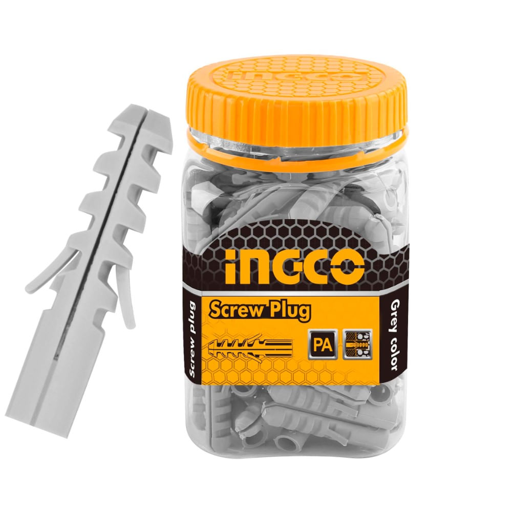 Display Tarugo Plástico Corriente 10mm 40 Piezas HWSP1005011 Ingco