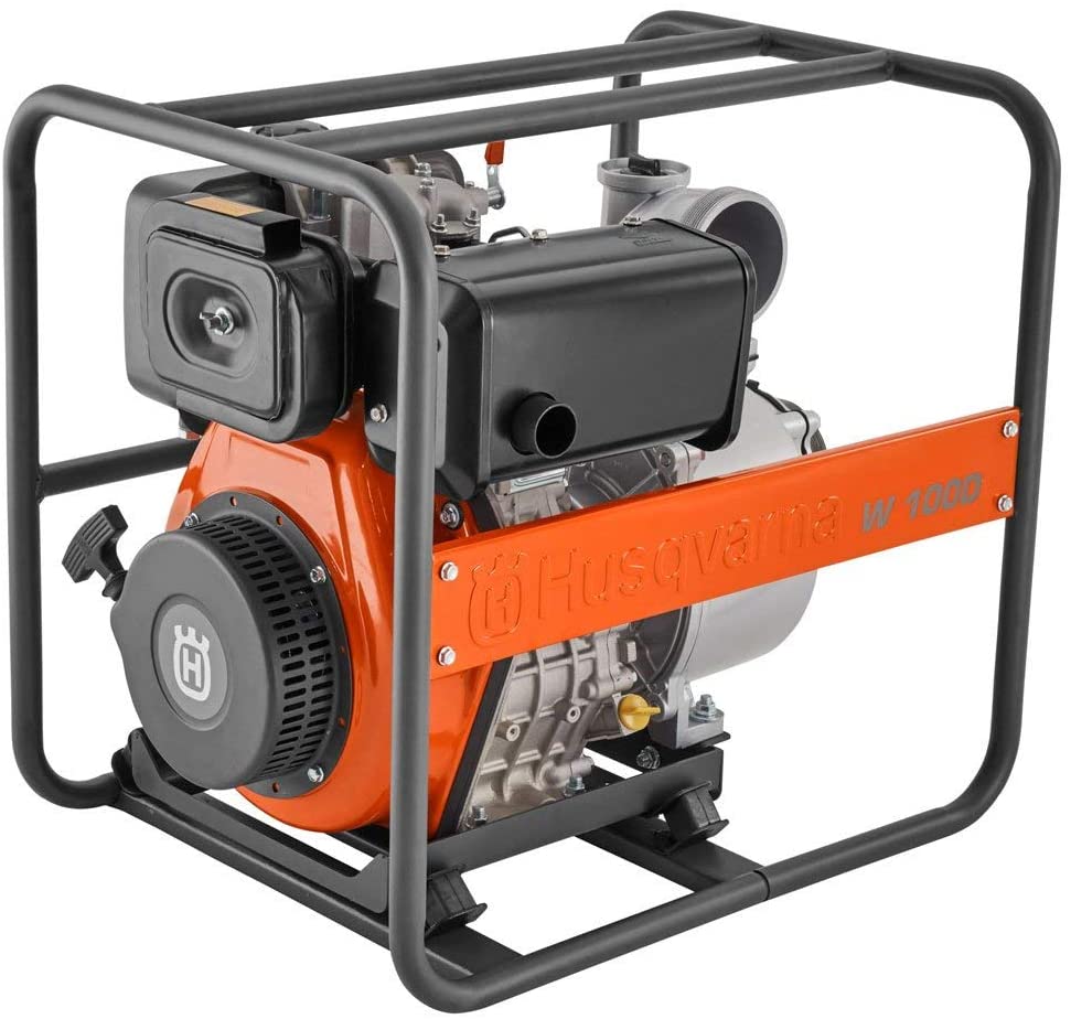 Motobomba Diesel 4"X4" W100D 8,0 Hp Husqvarna