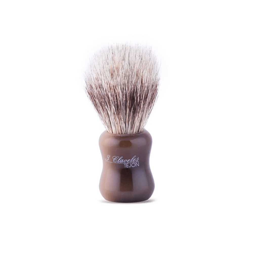 Brocha Afeitar 90 mm Café