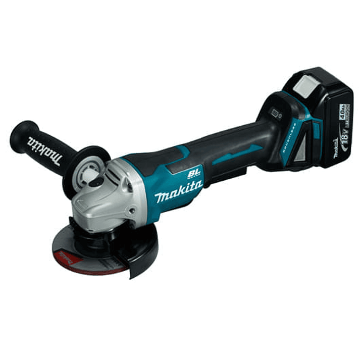 Esmeril Angular 4.1/2'' Inalámbrico 18v DGA455RFE Makita 1