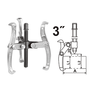 Extractor 3 Patas 3 HGP08033 Ingco