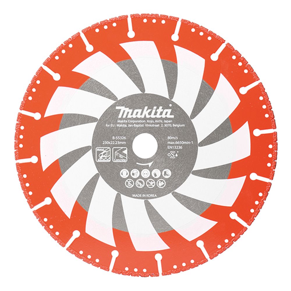 Disco Diamantado Rescate Multimaterial 230x22.23mm
