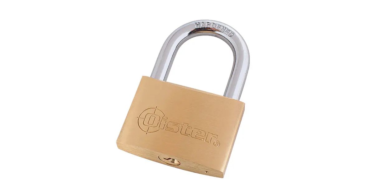 Candado Oister E60, Acero Inox, 60mm, Seguridad Máxima