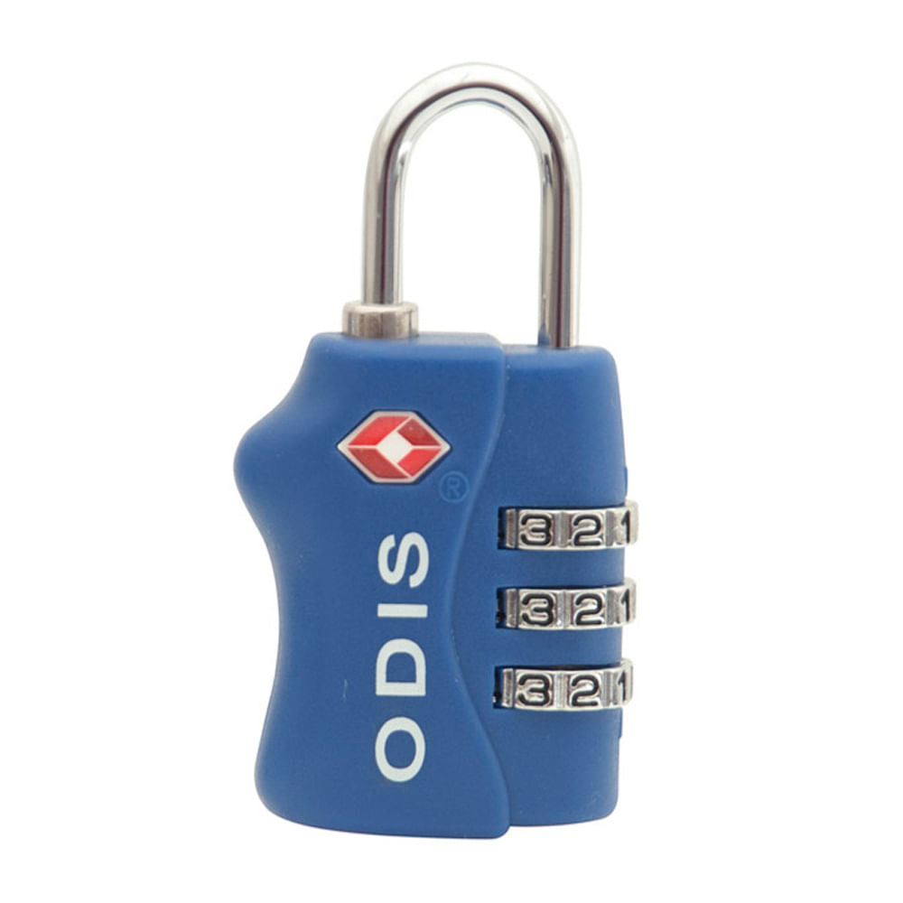 Candado Tsa 33mm Azul Bt Odis