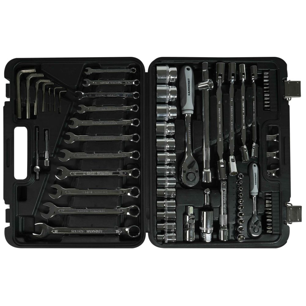 Kit herramientas automotriz 77Pcs Hammerbit