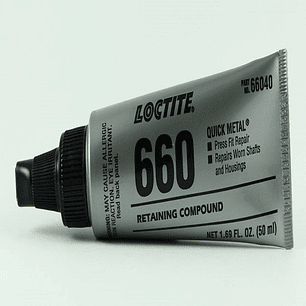 Fijador De Ejes Y Rodamientos 660 50Ml Loctite