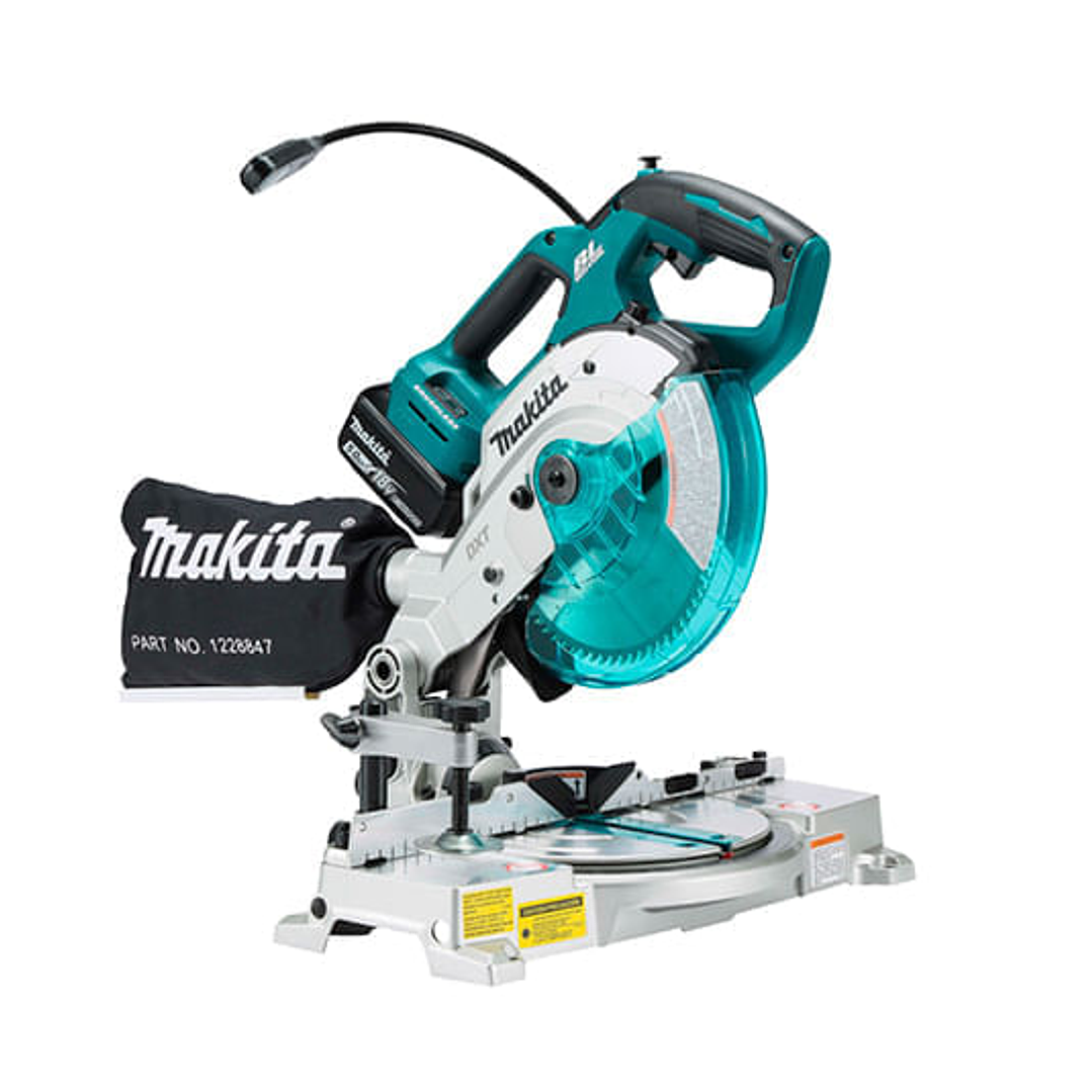 Sierra Ingletadora Inalámbrica DLS600RTE Makita 1