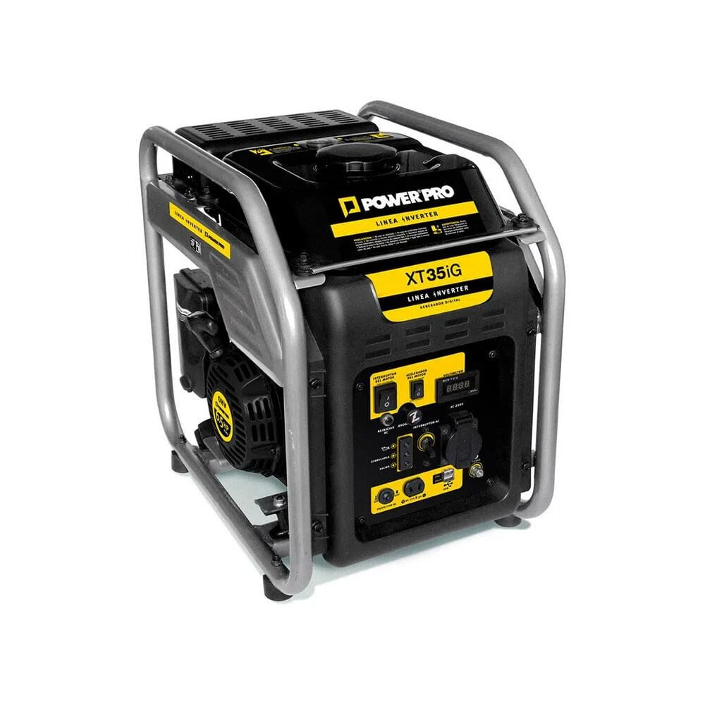 Generador portátil a gasolina 4T 3,5 kva XT35IG Power Pro